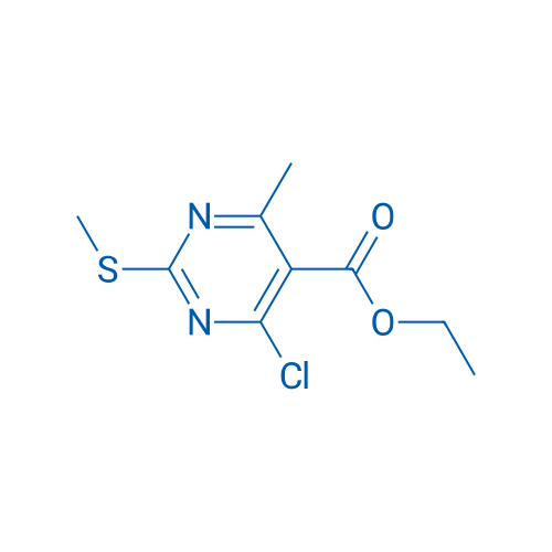 Ethyl 4-chloro-6-methyl-2-(methylthio)pyrimidine-5-carboxylate
