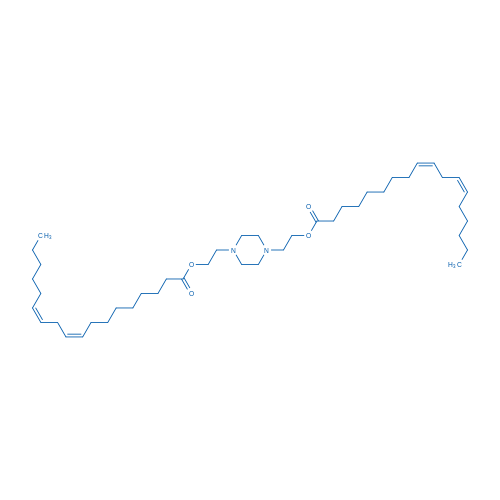 Piperazine-1,4-diylbis(ethane-2,1-diyl) (9Z,9'Z,12Z,12'Z)-bis(octadeca-9,12-dienoate)