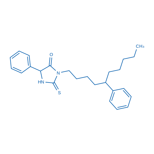 5-Phenyl-3-(5-phenyldecyl)-2-thioxoimidazolidin-4-one