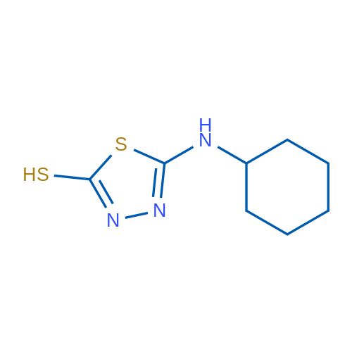 5-(Cyclohexylamino)-1,3,4-thiadiazole-2-thiol