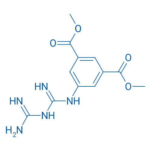 Dimethyl 5-(3-carbamimidoylguanidino)isophthalate