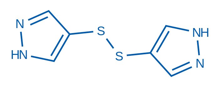 1,2-Di(1H-pyrazol-4-yl)disulfane