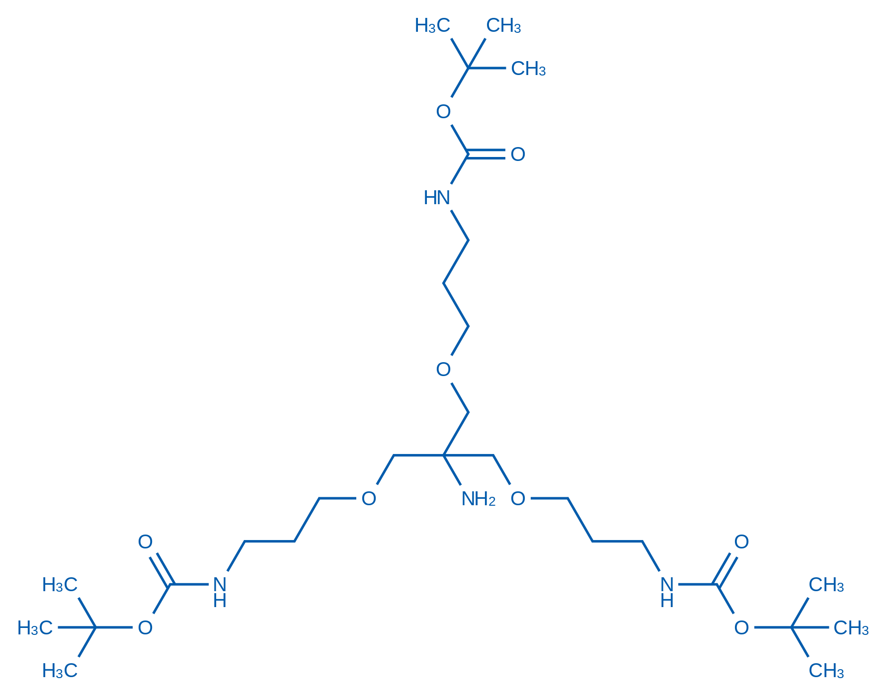 1,15-Bis(1,1-dimethylethyl) 8-amino-8-[[3-[[(1,1-dimethylethoxy)carbonyl]amino]propoxy]methyl]-6,10-dioxa-2,14-diazapentadecanedioate