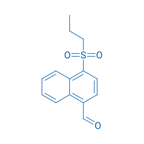 4-(Propylsulfonyl)-1-naphthaldehyde