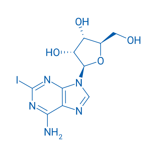 (2R,3R,4S,5R)-2-(6-Amino-2-iodo-9H-purin-9-yl)-5-(hydroxymethyl)tetrahydrofuran-3,4-diol