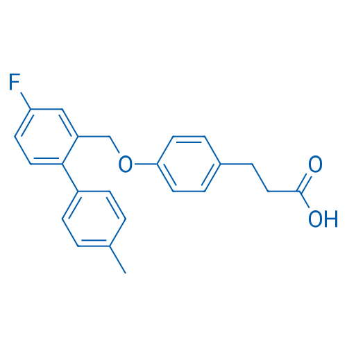 3-(4-((4-Fluoro-4'-methyl-[1,1'-biphenyl]-2-yl)methoxy)phenyl)propanoic acid