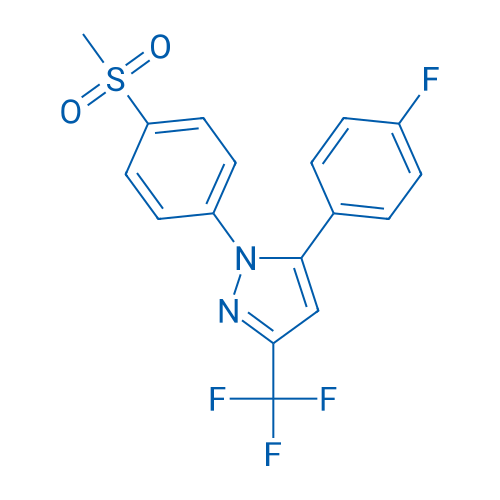 5-(4-Fluorophenyl)-1-(4-(methylsulfonyl)phenyl)-3-(trifluoromethyl)-1H-pyrazole
