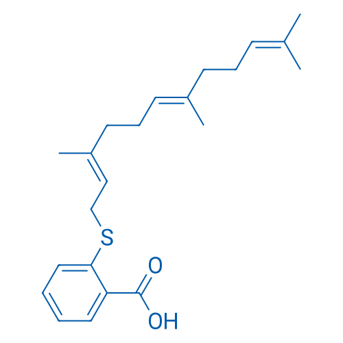 2-(((2E,6E)-3,7,11-Trimethyldodeca-2,6,10-trien-1-yl)thio)benzoic acid