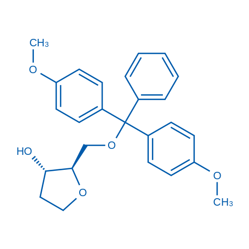 (2R,3S)-2-((Bis(4-methoxyphenyl)(phenyl)methoxy)methyl)tetrahydrofuran-3-ol