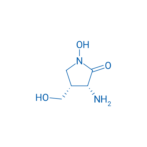 (3R,4R)-3-Amino-1-hydroxy-4-(hydroxymethyl)pyrrolidin-2-one