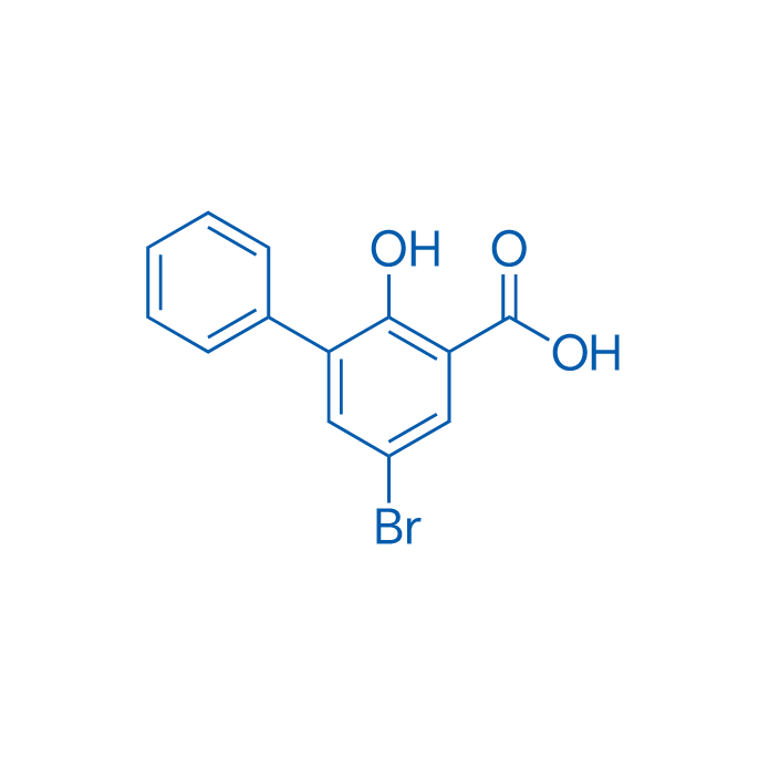 5-Bromo-2-hydroxy-[1,1'-biphenyl]-3-carboxylic acid
