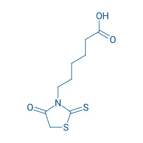 6-(4-Oxo-2-thioxothiazolidin-3-yl)hexanoic acid