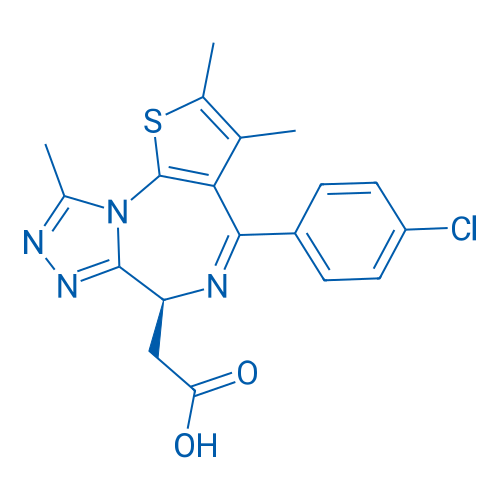 (S)-2-(4-(4-chlorophenyl)-2,3,9-trimethyl-6H-thieno[3,2-f][1,2,4]triazolo[4,3-a][1,4]diazepin-6-yl)acetic acid