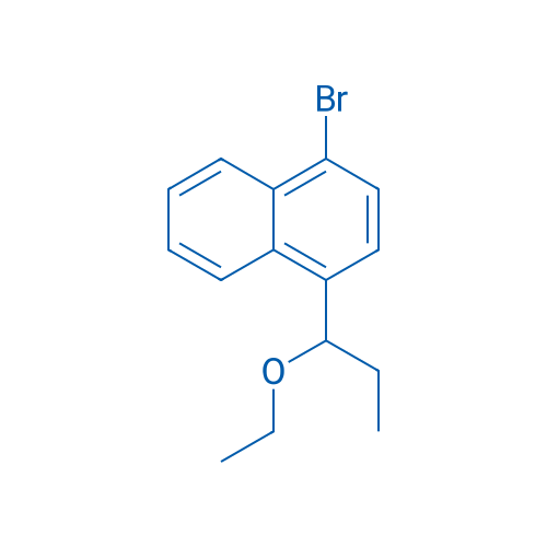 1-Bromo-4-(1-ethoxypropyl)naphthalene