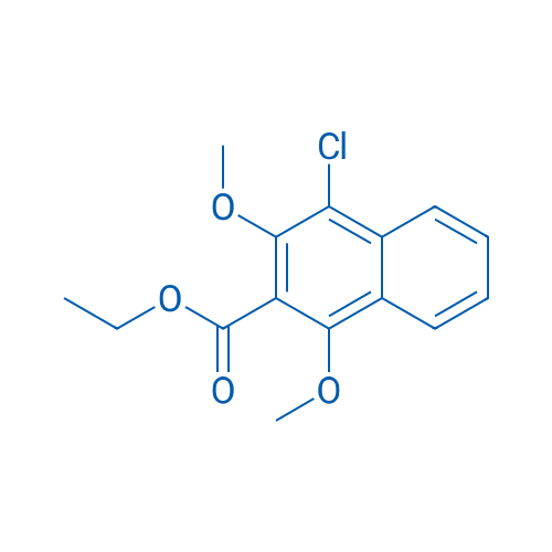 Ethyl 4-chloro-1,3-dimethoxy-2-naphthoate