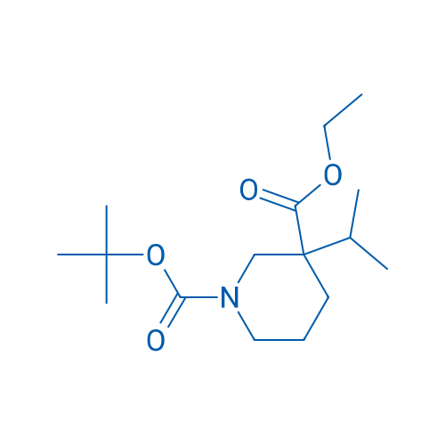 1-(tert-Butyl) 3-ethyl 3-isopropylpiperidine-1,3-dicarboxylate