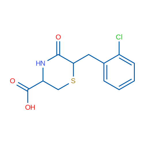 6-(2-Chlorobenzyl)-5-oxothiomorpholine-3-carboxylic acid