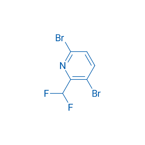 3,6-Dibromo-2-(difluoromethyl)pyridine