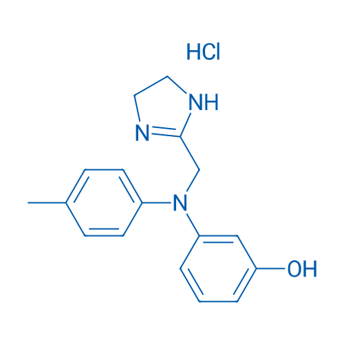 3-(((4,5-Dihydro-1H-imidazol-2-yl)methyl)(p-tolyl)amino)phenol hydrochloride