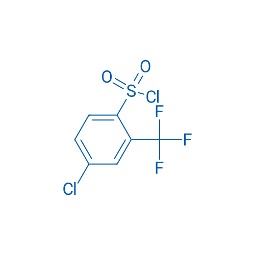 4-Chloro-2-(trifluoromethyl)benzene-1-sulfonyl chloride