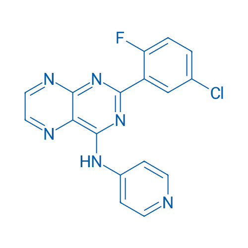 2-(5-Chloro-2-fluorophenyl)-N-(pyridin-4-yl)pteridin-4-amine