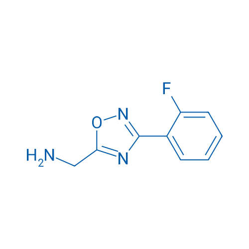 (3-(2-Fluorophenyl)-1,2,4-oxadiazol-5-yl)methanamine