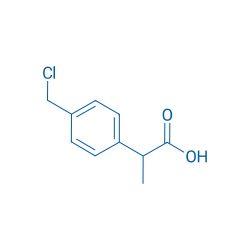 2-(4-(Chloromethyl)phenyl)propanoic acid