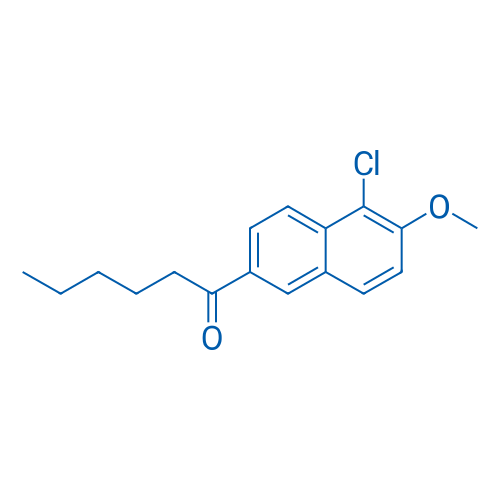 1-(5-Chloro-6-methoxynaphthalen-2-yl)hexan-1-one