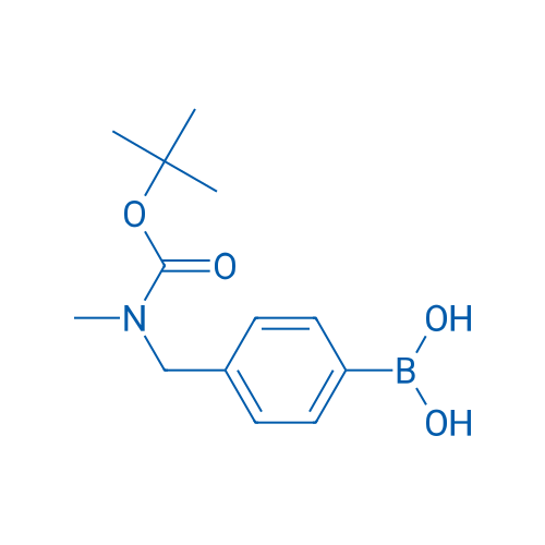 (4-(((tert-Butoxycarbonyl)(methyl)amino)methyl)phenyl)boronic acid