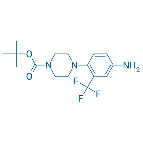 tert-Butyl 4-(4-amino-2-(trifluoromethyl)phenyl)piperazine-1-carboxylate