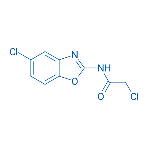 2-Chloro-N-(5-chlorobenzo[d]oxazol-2-yl)acetamide