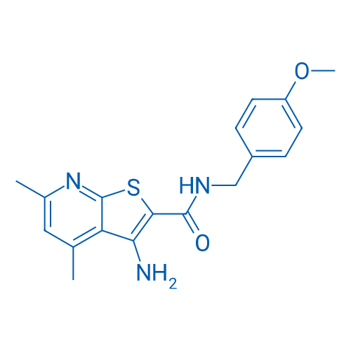3-Amino-N-(4-methoxybenzyl)-4,6-dimethylthieno[2,3-b]pyridine-2-carboxamide