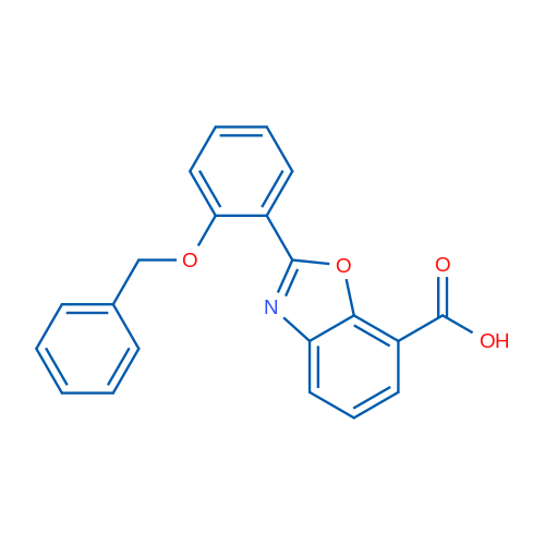 2-(2-(Benzyloxy)phenyl)benzo[d]oxazole-7-carboxylic acid