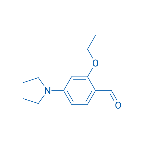 2-Ethoxy-4-(pyrrolidin-1-yl)benzaldehyde