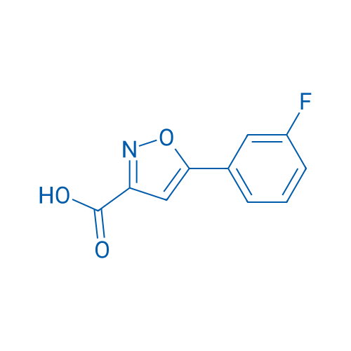 5-(3-Fluorophenyl)isoxazole-3-carboxylic acid