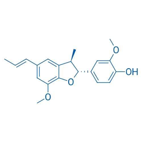 2-Methoxy-4-((2R,3R)-7-methoxy-3-methyl-5-((E)-prop-1-en-1-yl)-2,3-dihydrobenzofuran-2-yl)phenol