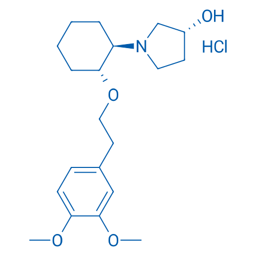 (R)-1-((1R,2R)-2-(3,4-Dimethoxyphenethoxy)cyclohexyl)pyrrolidin-3-ol hydrochloride