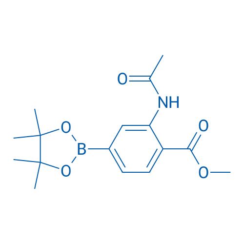Methyl 2-acetamido-4-(4,4,5,5-tetramethyl-1,3,2-dioxaborolan-2-yl)benzoate
