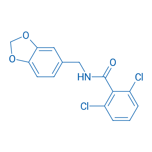 N-(Benzo[d][1,3]dioxol-5-ylmethyl)-2,6-dichlorobenzamide