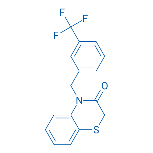 4-(3-(Trifluoromethyl)benzyl)-2H-benzo[b][1,4]thiazin-3(4H)-one