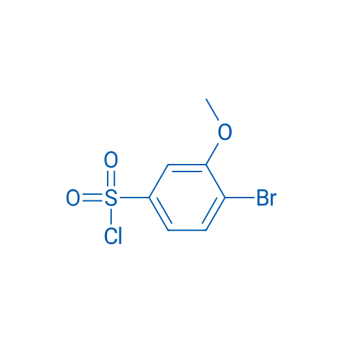 4-Bromo-3-methoxybenzene-1-sulfonyl chloride