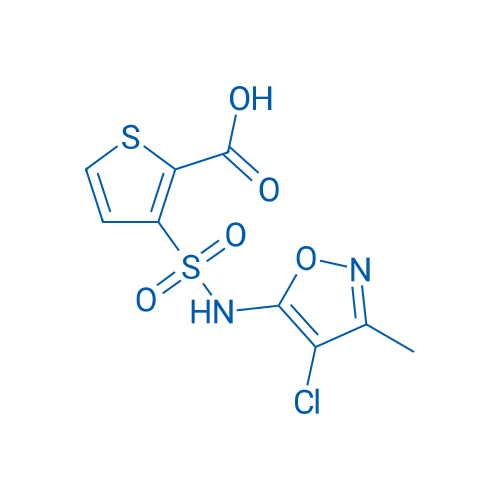3-(N-(4-Chloro-3-methylisoxazol-5-yl)sulfamoyl)thiophene-2-carboxylic acid