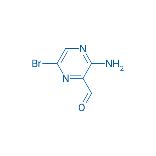 3-Amino-6-bromopyrazine-2-carbaldehyde