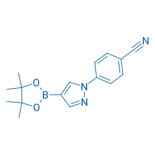 4-(4-(4,4,5,5-Tetramethyl-1,3,2-dioxaborolan-2-yl)-1H-pyrazol-1-yl)benzonitrile