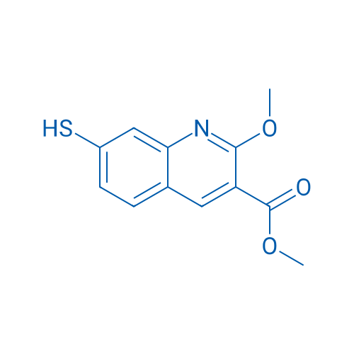 Methyl 7-mercapto-2-methoxyquinoline-3-carboxylate