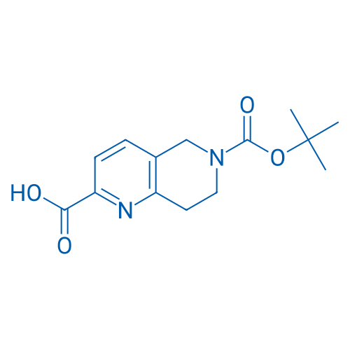 6-(tert-Butoxycarbonyl)-5,6,7,8-tetrahydro-1,6-naphthyridine-2-carboxylic acid