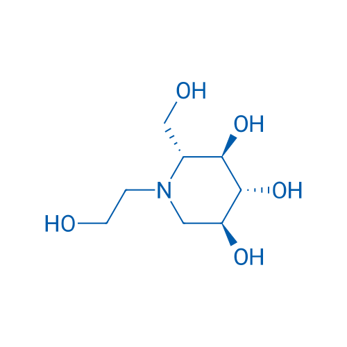 (2R,3R,4R,5S)-1-(2-Hydroxyethyl)-2-(hydroxymethyl)piperidine-3,4,5-triol