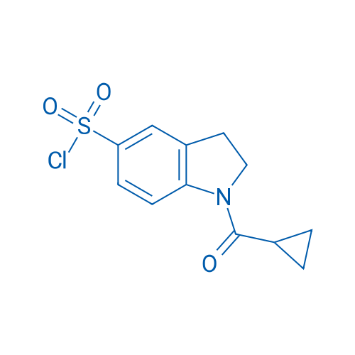 1-(Cyclopropanecarbonyl)indoline-5-sulfonyl chloride
