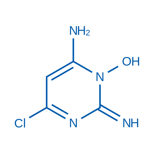 6-Amino-4-chloro-2-iminopyrimidin-1(2H)-ol