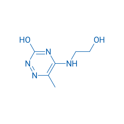 5-((2-Hydroxyethyl)amino)-6-methyl-1,2,4-triazin-3-ol